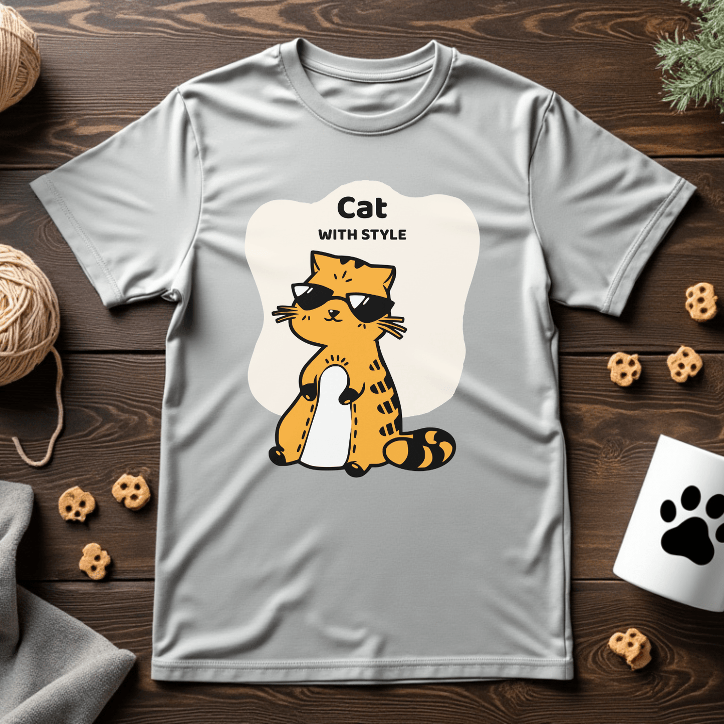 Cat With Style Unisex Tee