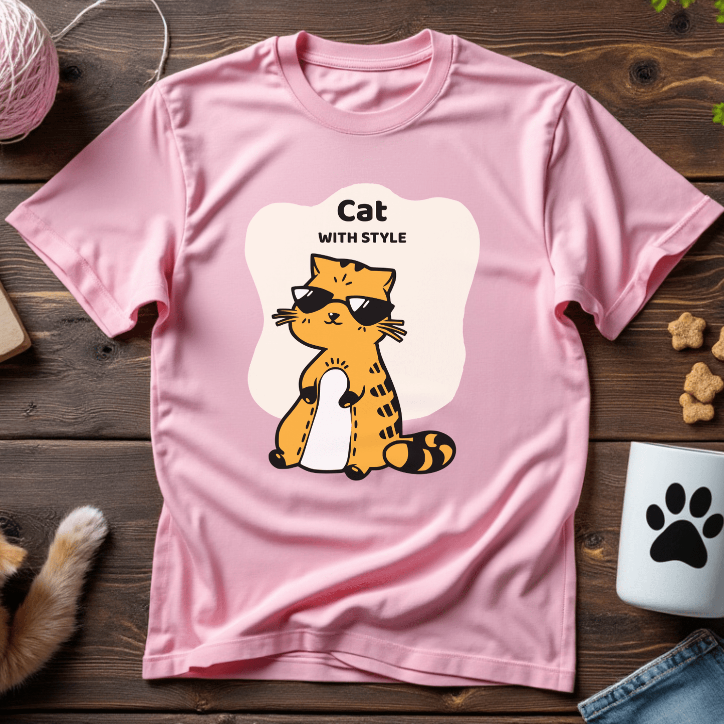 Cat With Style Unisex Tee