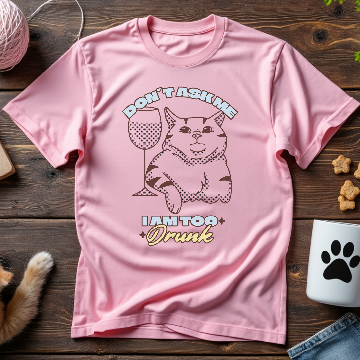 Don’t Ask Me, I’m Too Drunk Unisex Tee