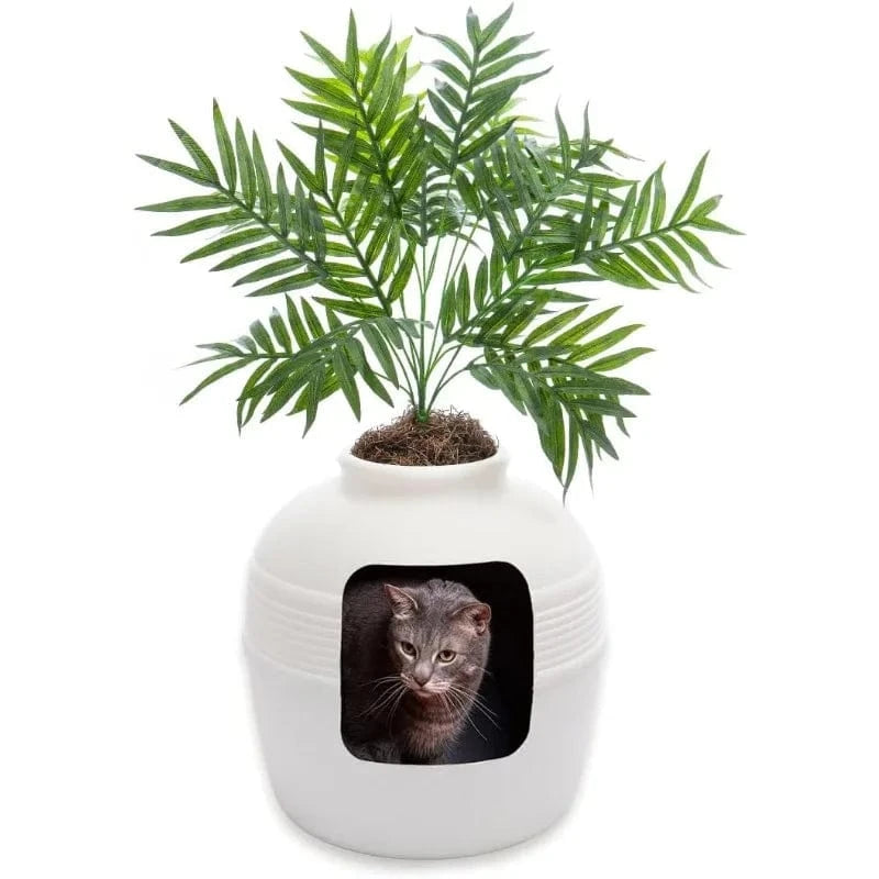 Meowtopia Hidden Oasis Litter Box Planter