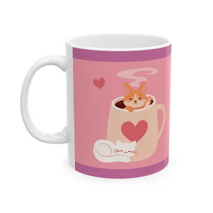 Purrfect Brew "My Child Has Paws" Mug (11oz, 15oz)