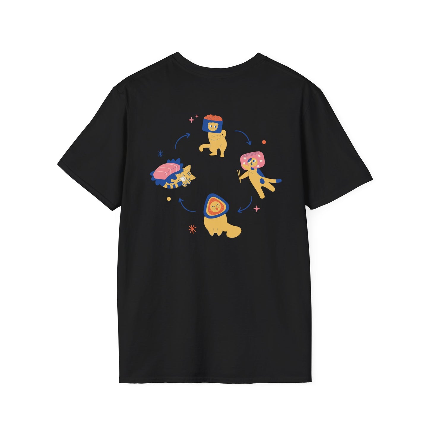 Paw-Tern Unisex Tee [Front & Back Design]