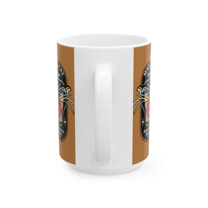 Purrfect Brew Mad Cat Mug (11oz, 15oz)