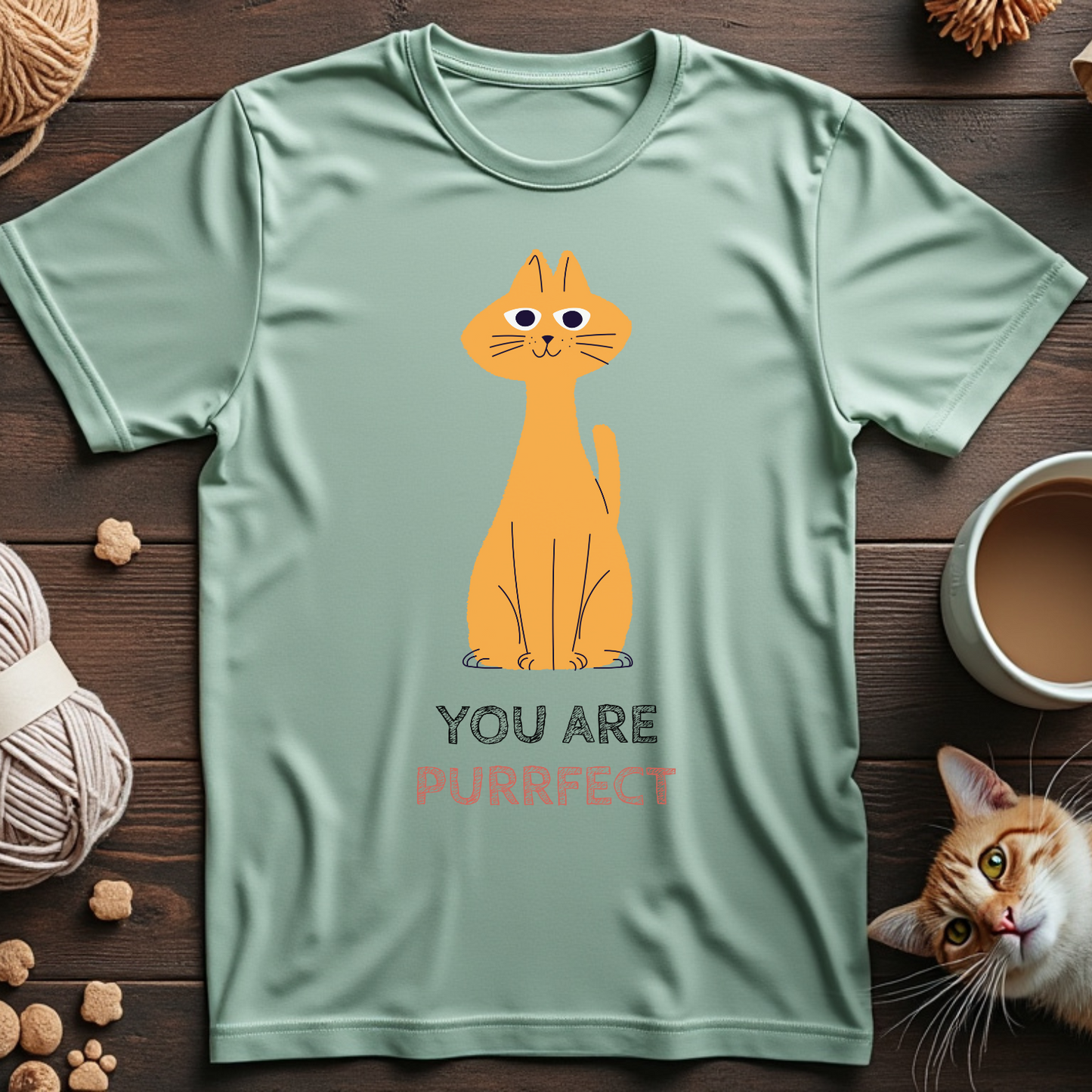 You Are Purrfect Cat Unisex Tee