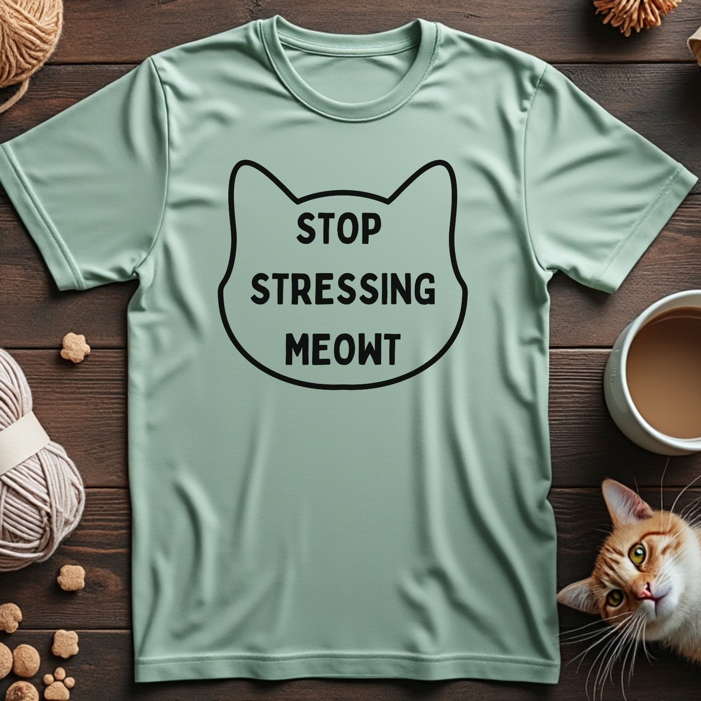 Stop Stressing Meowt Unisex Tee