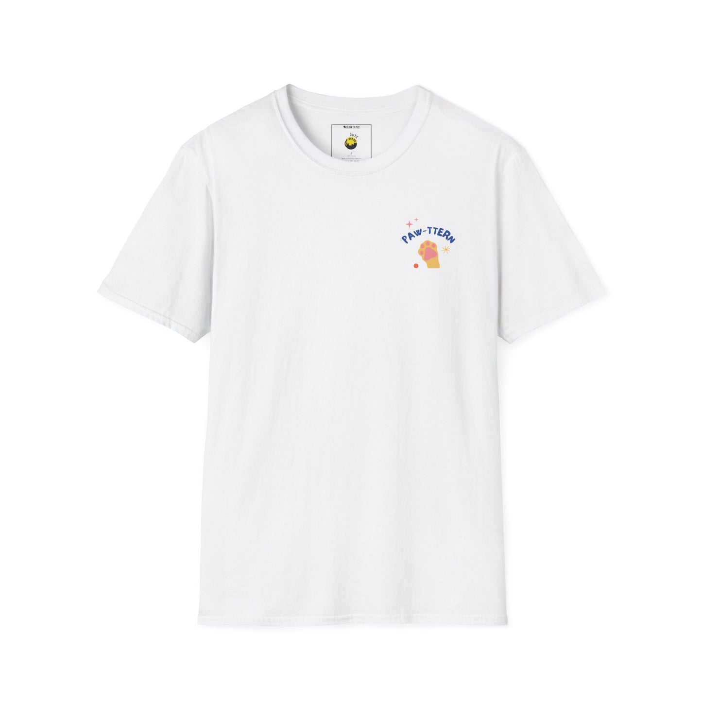 Paw-Tern Unisex Tee [Front & Back Design]
