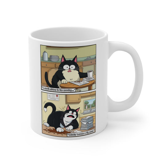 Faxy's Morning Mishap Mug - Start Your Day with a Smile