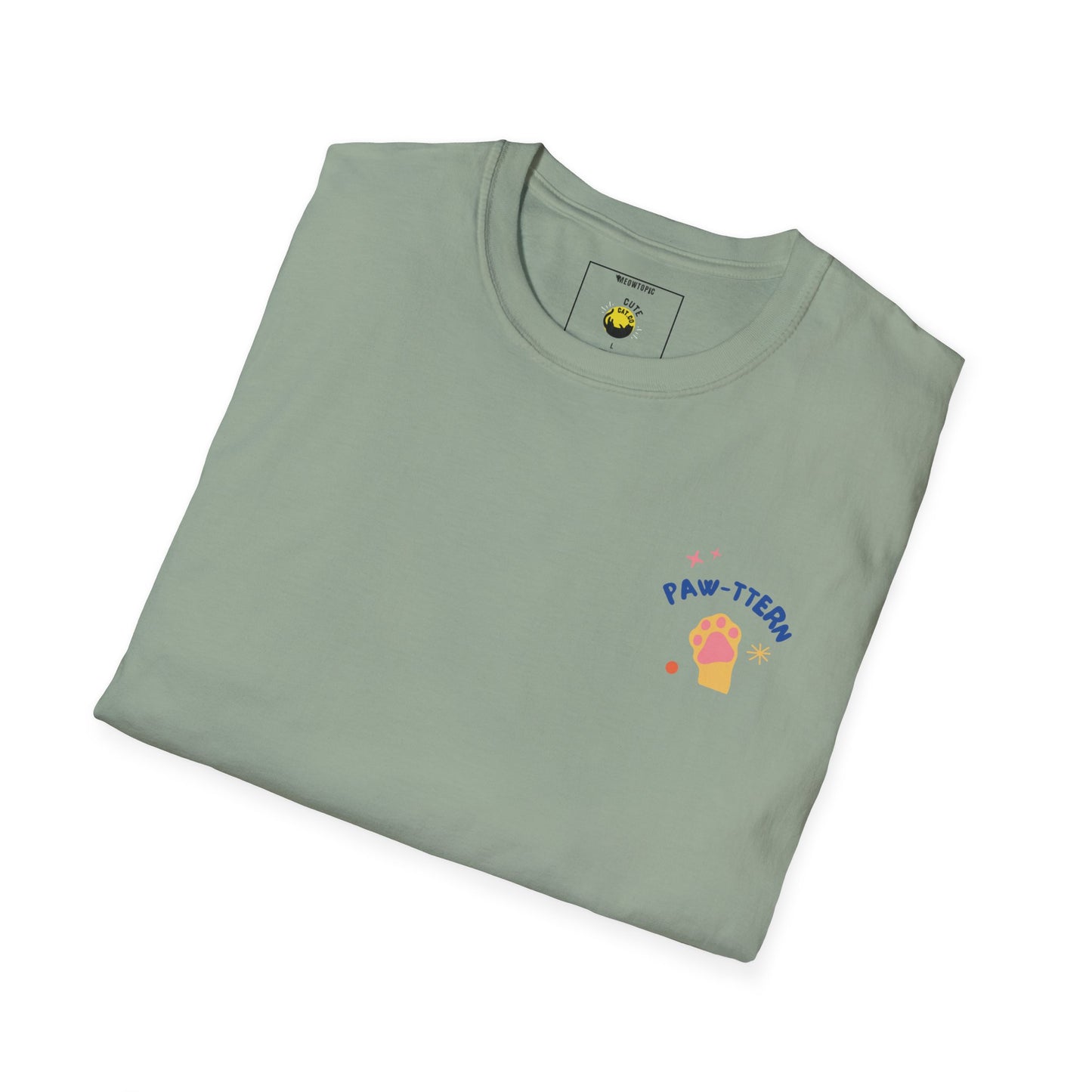 Paw-Tern Unisex Tee [Front & Back Design]