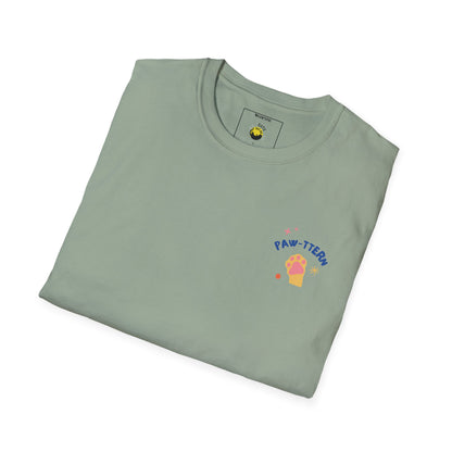 Paw-Tern Unisex Tee [Front & Back Design]