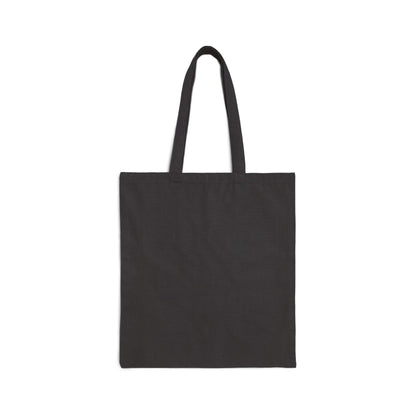 Faxy's Daily Grind Canvas Tote - Cat's Out of the Bag!