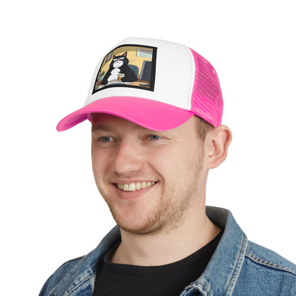 Faxy's Boss Vibes Mesh Cap - Purrfect for Power Moves