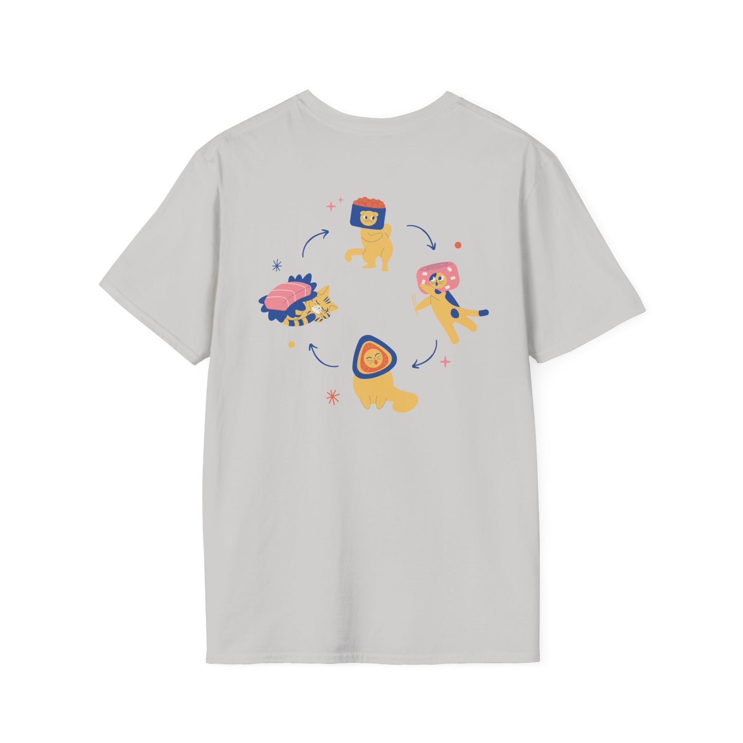 Paw-Tern Unisex Tee [Front & Back Design]