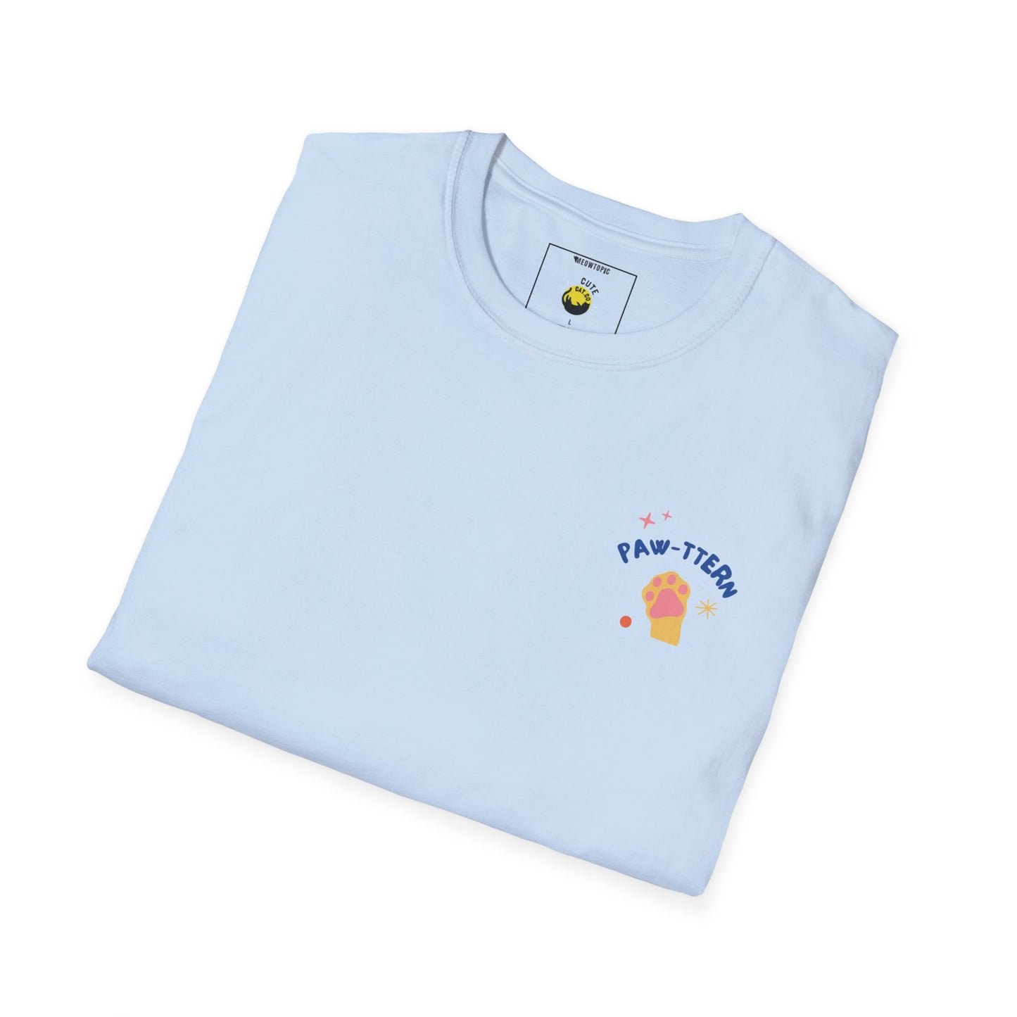 Paw-Tern Unisex Tee [Front & Back Design]
