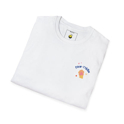 Paw-Tern Unisex Tee [Front & Back Design]