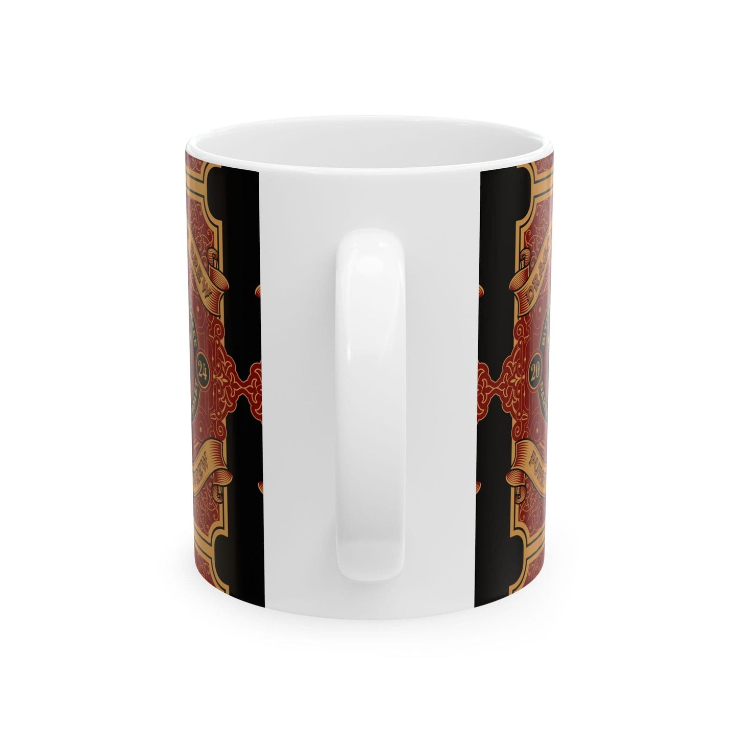 Purrfect Brew Dragon Cat Brew Mug (11oz, 15oz)