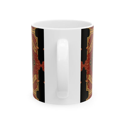 Purrfect Brew Dragon Cat Brew Mug (11oz, 15oz)