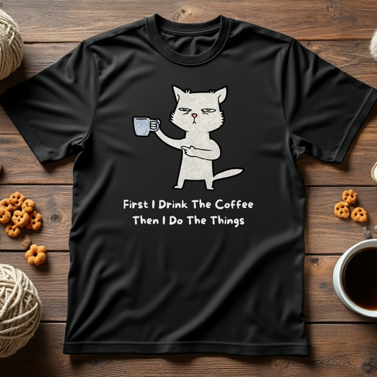 Coffee Cat Tee