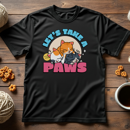Let's Take a Paws Tee