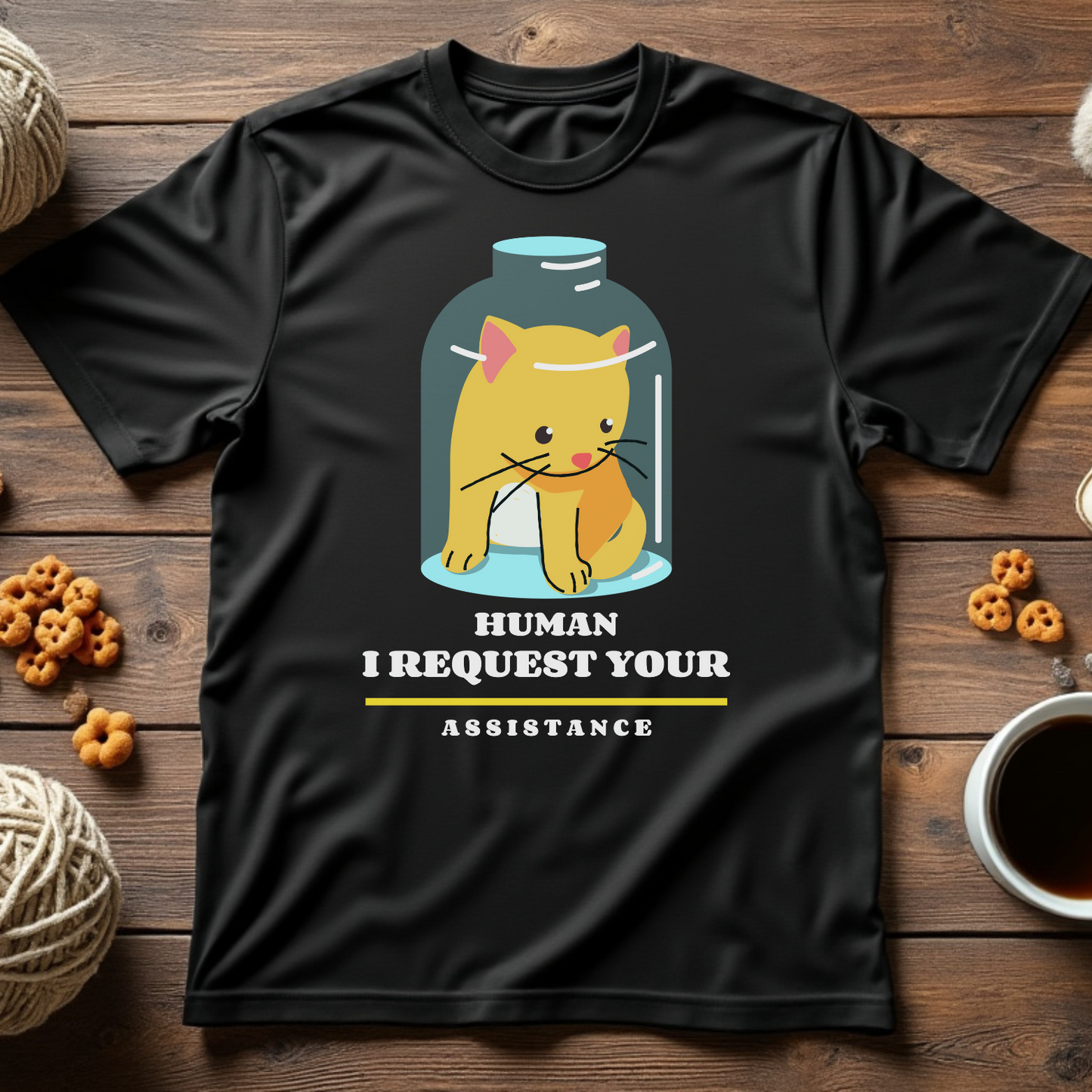 Human, I Request Your Assistance Unisex Tee