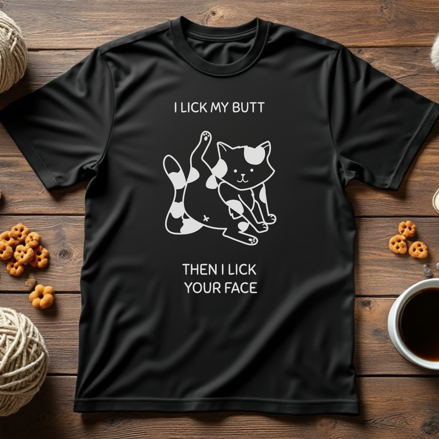 I Lick My Butt, Then I Lick Your Face Unisex Tee