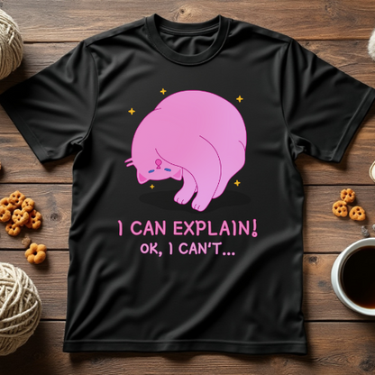 I Can Explain! Or, I Can't... Unisex Tee [Front Design]