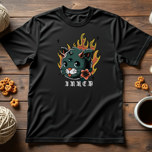 Fiery Feline Unisex Tee