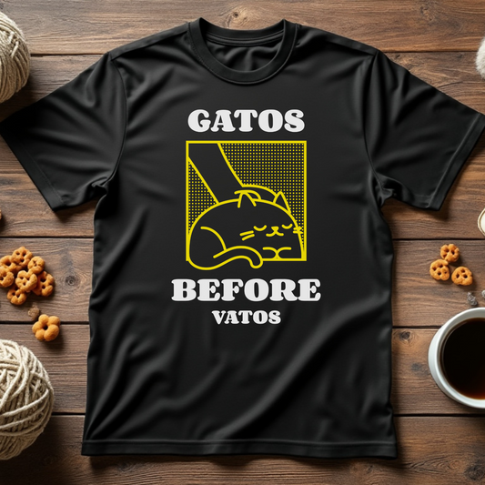 Gatos Before Vatos Unisex Tee