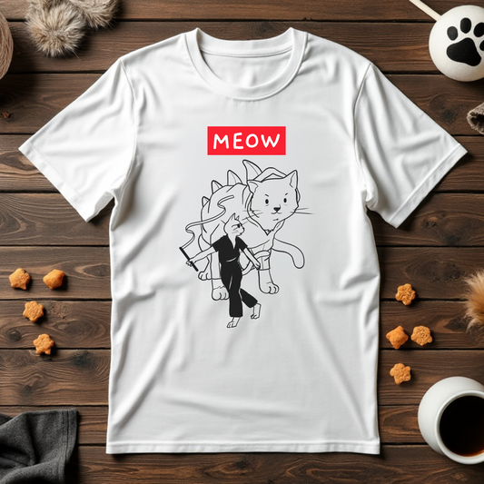 Jurassic Meow Unisex Tee