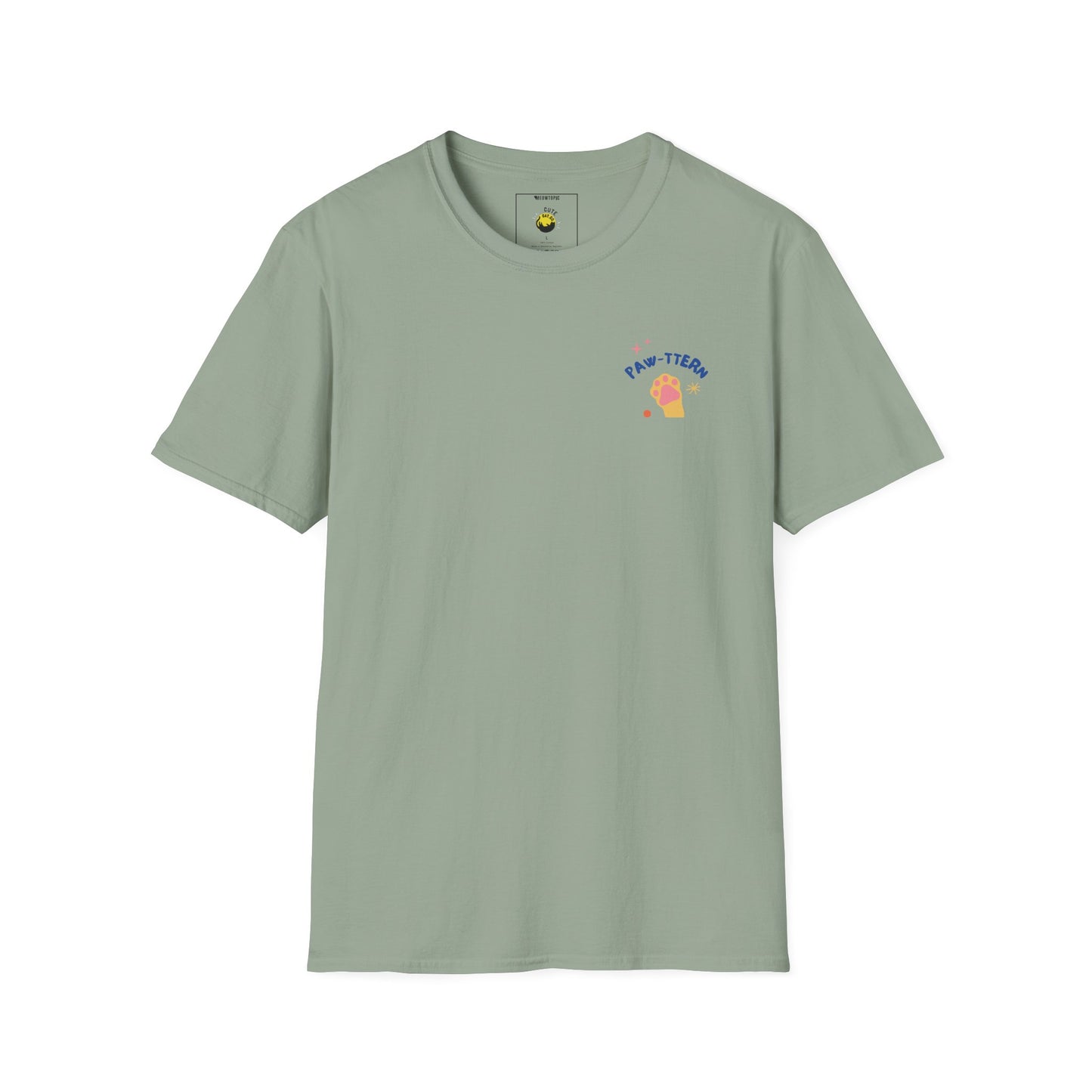Paw-Tern Unisex Tee [Front & Back Design]