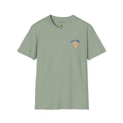 Paw-Tern Unisex Tee [Front & Back Design]