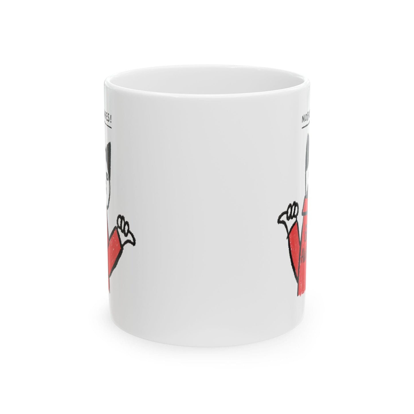 Purrfect Brew Nobody Cares Mug (11oz, 15oz)