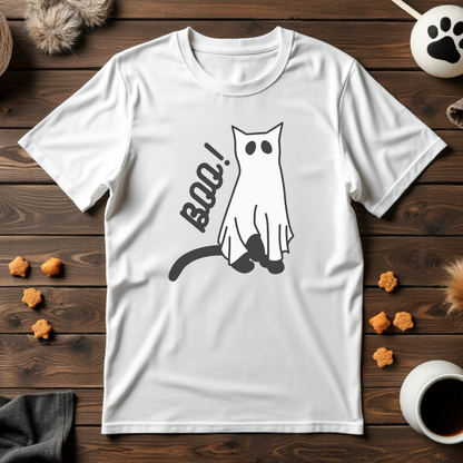 Ghost Cat Unisex Tee