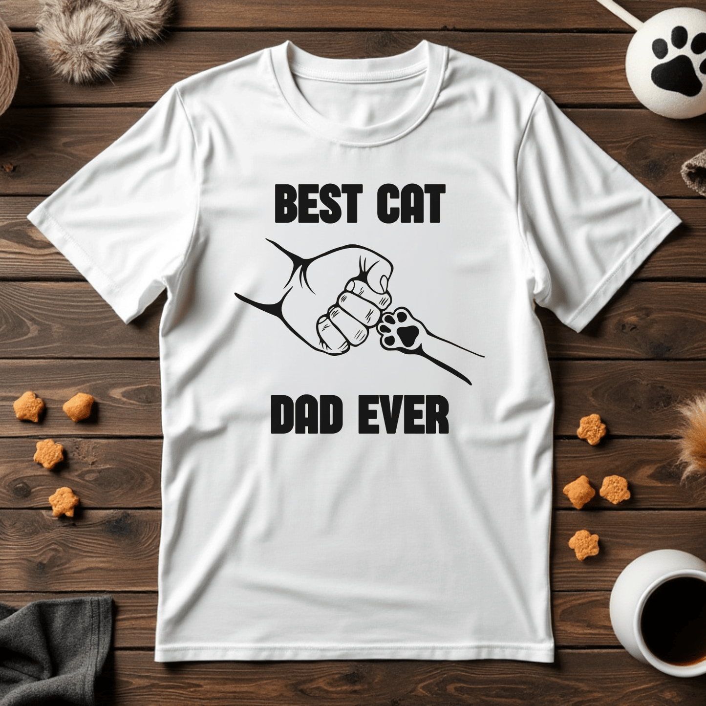 Best Cat Dad Ever Tee