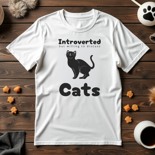 Introverted Cat Unisex Tee