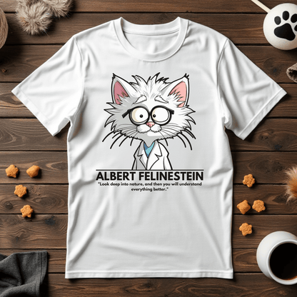 Albert Felinestein Unisex Tee