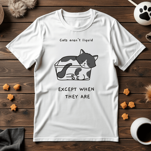 Cats Aren't Liquid, Except When They Are Tee