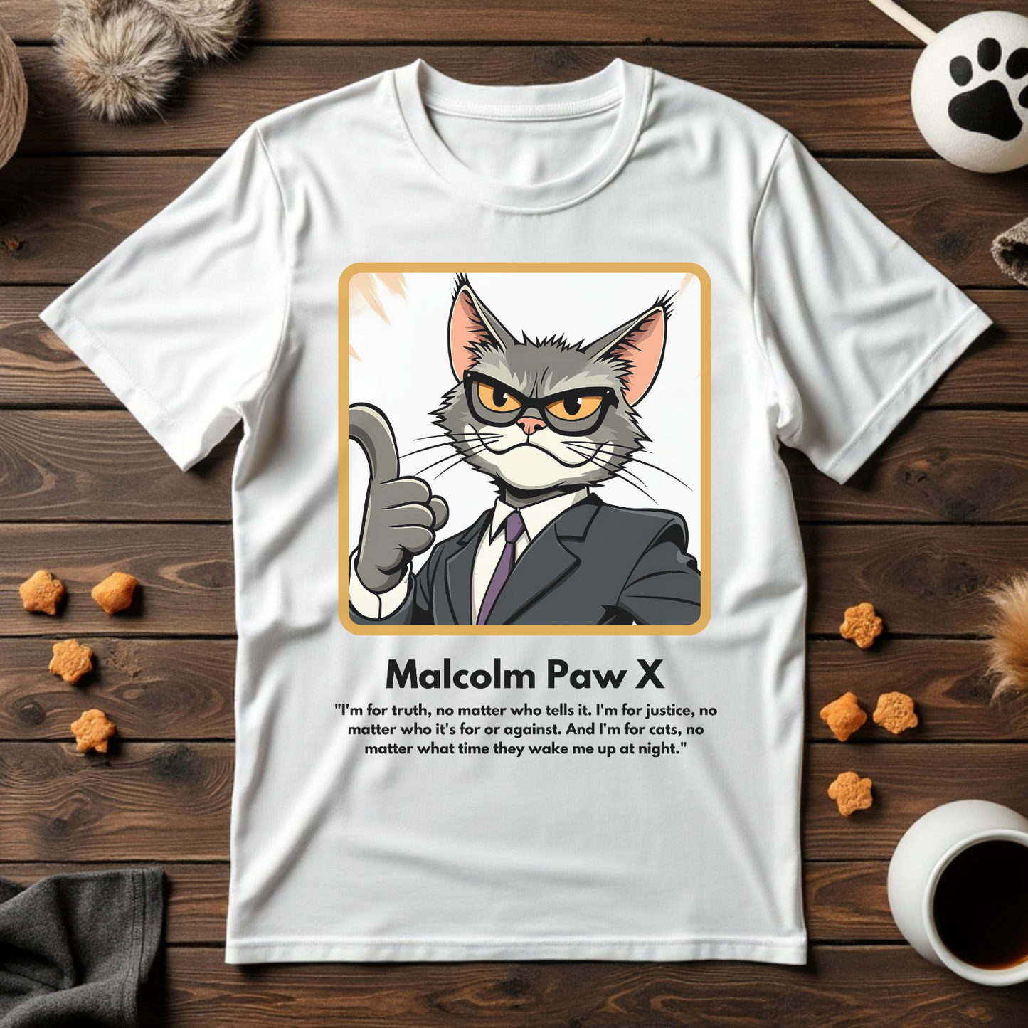 Malcolm Paw X Unisex Tee