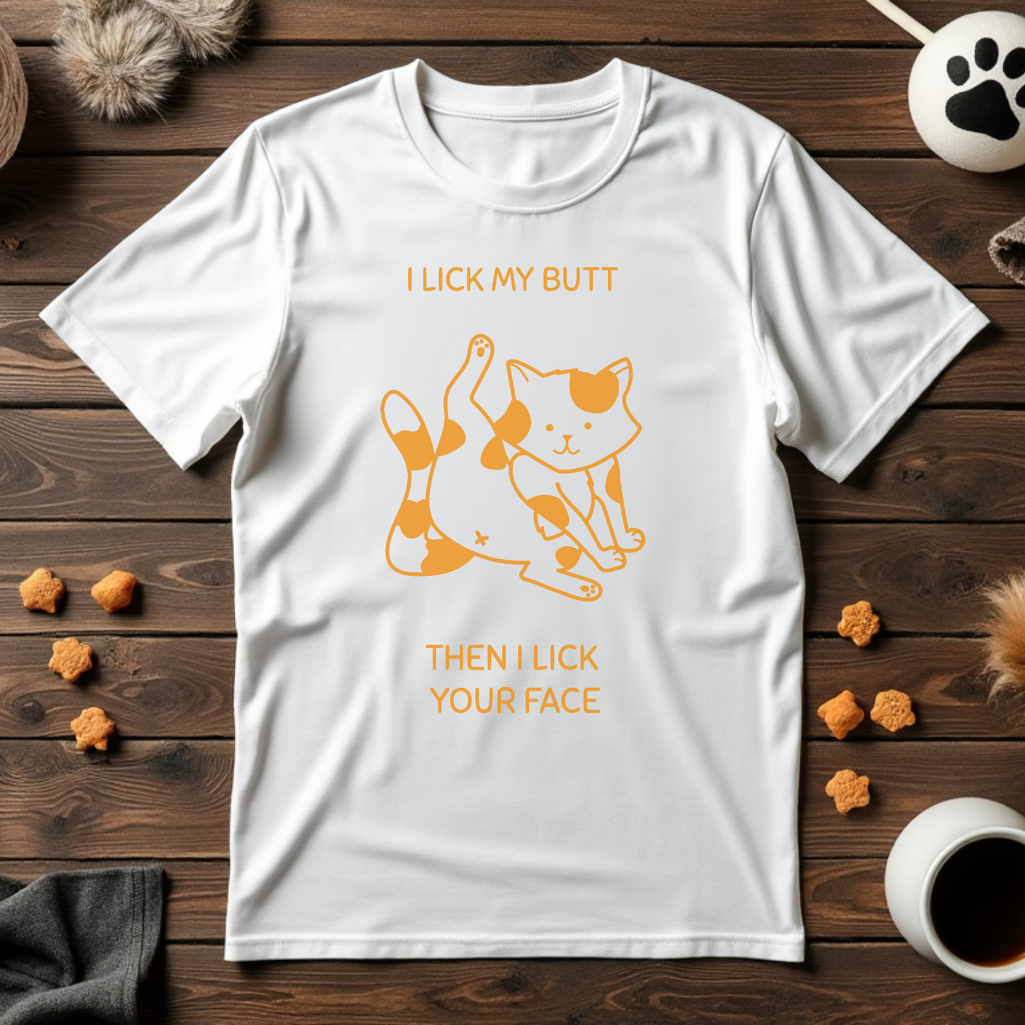 I Lick My Butt, Then I Lick Your Face Unisex Tee