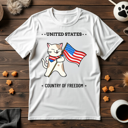 United States: Country of Freedom Unisex Tee