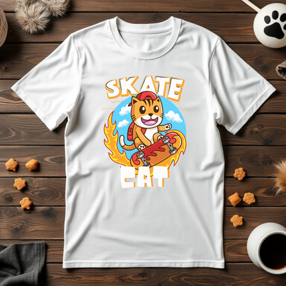 Skate Cat Unisex Tee
