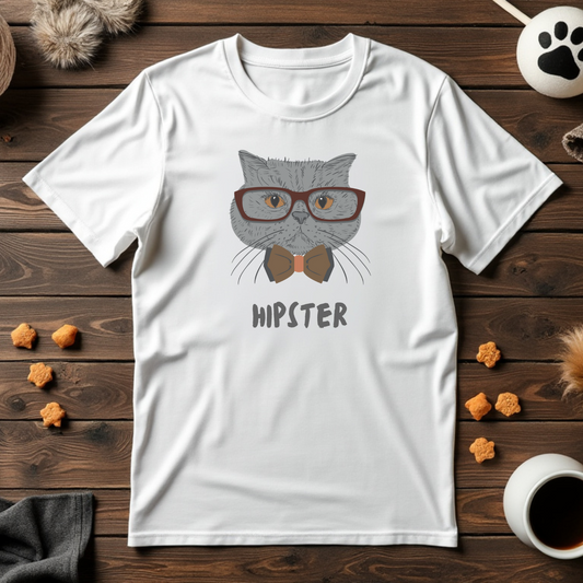 Hipster Cat Tee