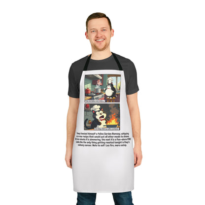 Faxy's Culinary Disaster Chef's Apron - Cook in Style and Humor