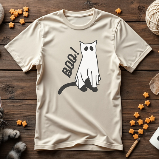 Ghost Cat Unisex Tee