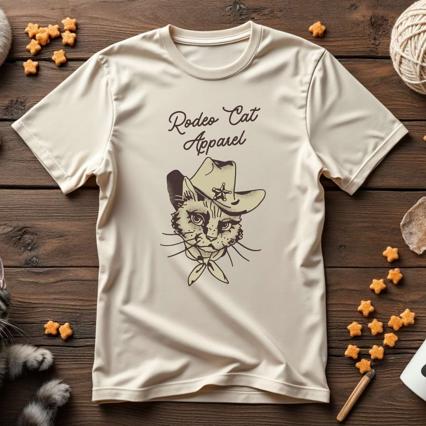 Rodeo Cat Apparel Unisex Tee