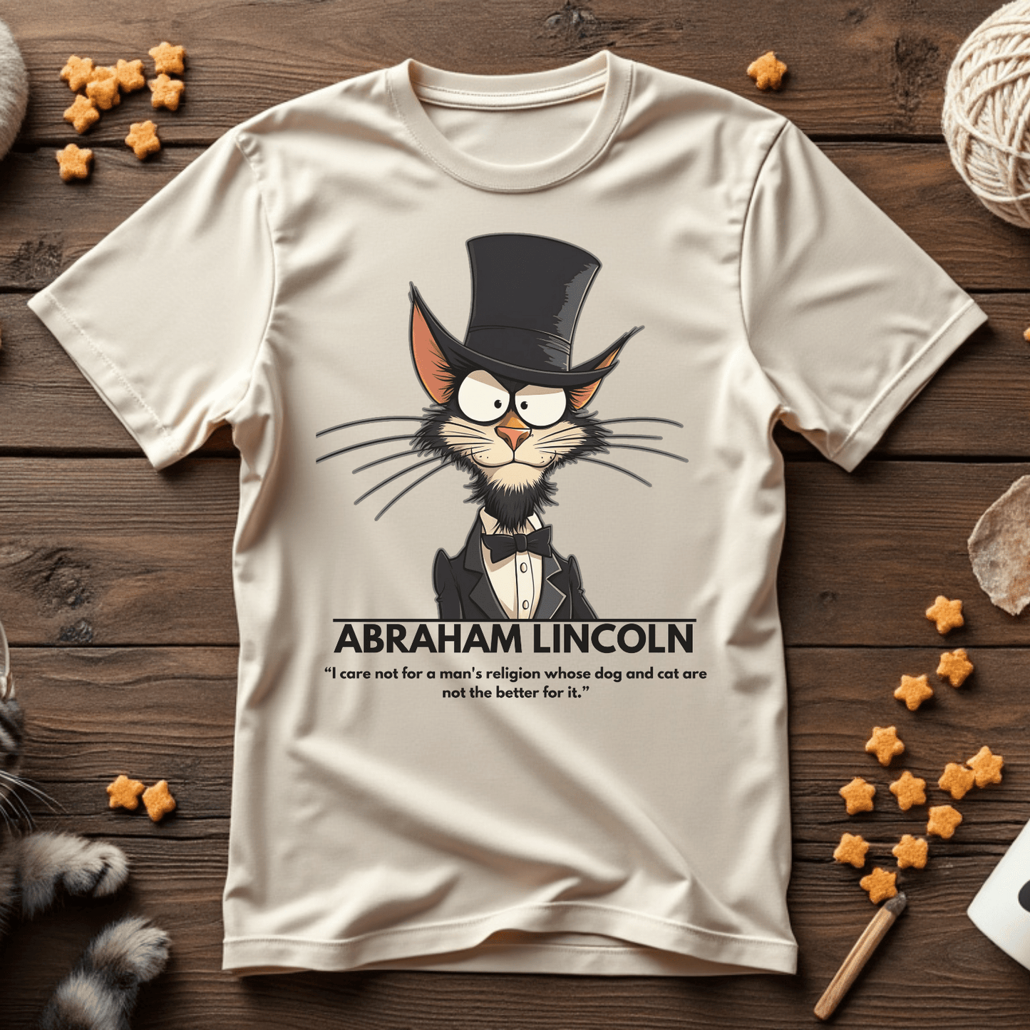 Abraham LinCaton Unisex Tee