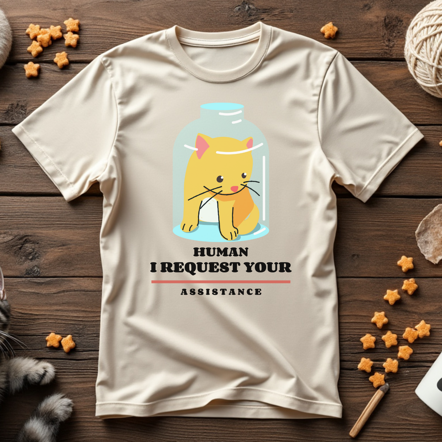 Human, I Request Your Assistance Unisex Tee