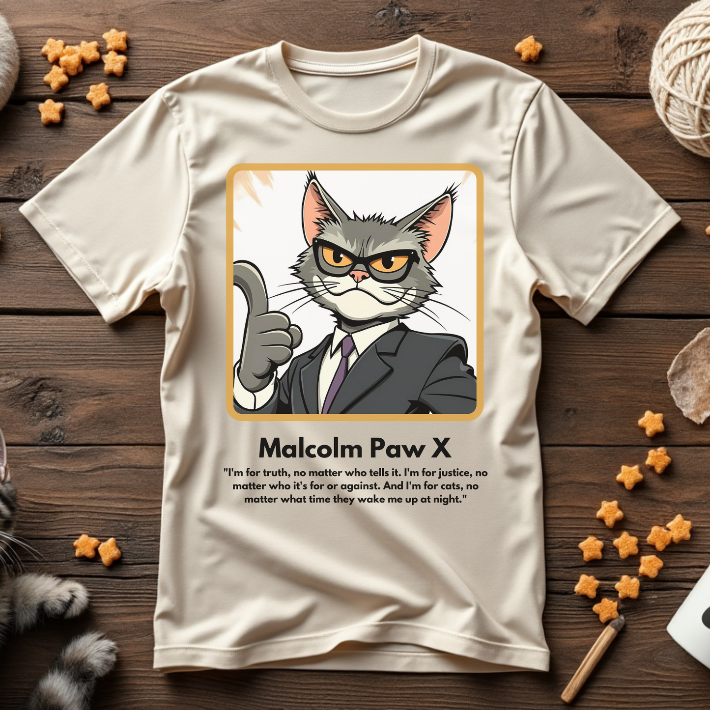 Malcolm Paw X Unisex Tee