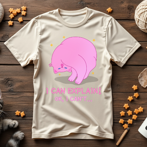 I Can Explain! Or, I Can't... Unisex Tee [Front Design]
