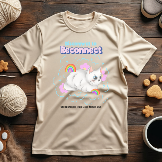 Disconnect to Reconnect Unisex Tee