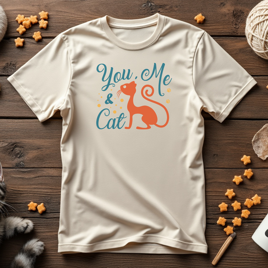 You, Me & Cat Tee